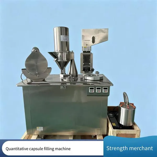 Semi-automatic Split Capsule Filling Machine, Chinese Herbal Powder Filling Machine, Manual Capsule Machine photo-2