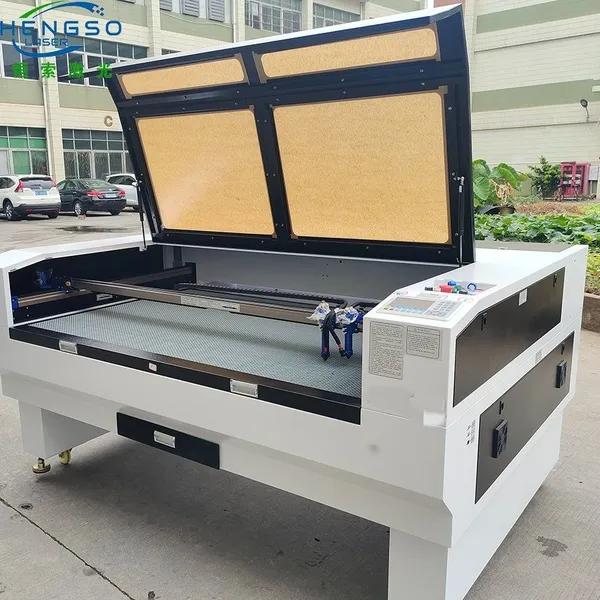 CO2 Laser Cutting Machine CNC Laser Cutting Engraving Equipment HengSo Laser photo-3