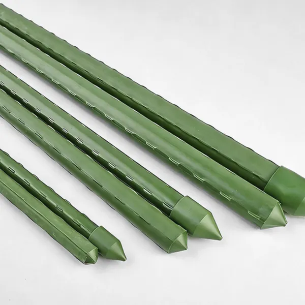 1.5 Zoll Außendurchmesser, 1.5 mm Wandstärke, PVC-beschichtetes Stahlrohr-Pflanzspalier, UV-beständig, rostfrei, 8 Fuß Länge