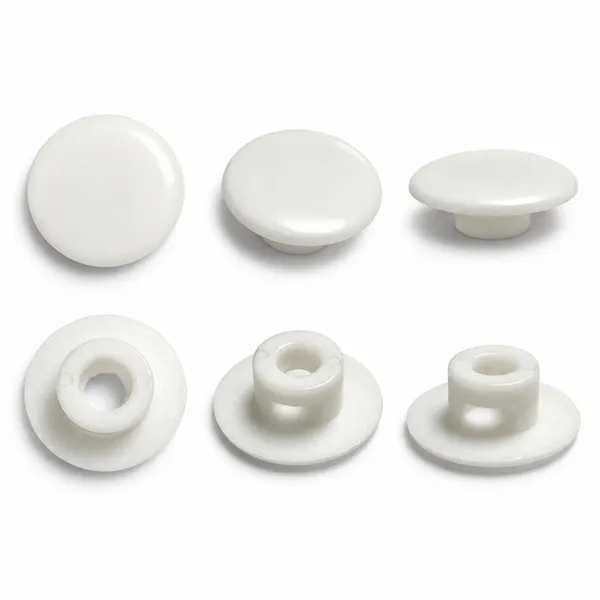 Garment Manufacturing Snap Kit – 9.4mm Two-Piece Plastic Snap Button Set for Jackets, Bags, and Upholstery