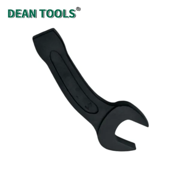 Bent Striking Open End Wrench 45#Steel Multiple Specifications Explosion – Proof Single Open End Bent Wrench photo-5