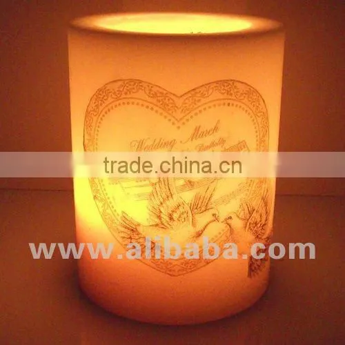 Printed Candles
