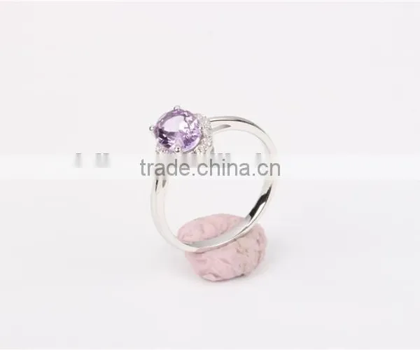 Sartificial Stone Designs Sterling Ring Panyu Factory Process Jewelry photo-5