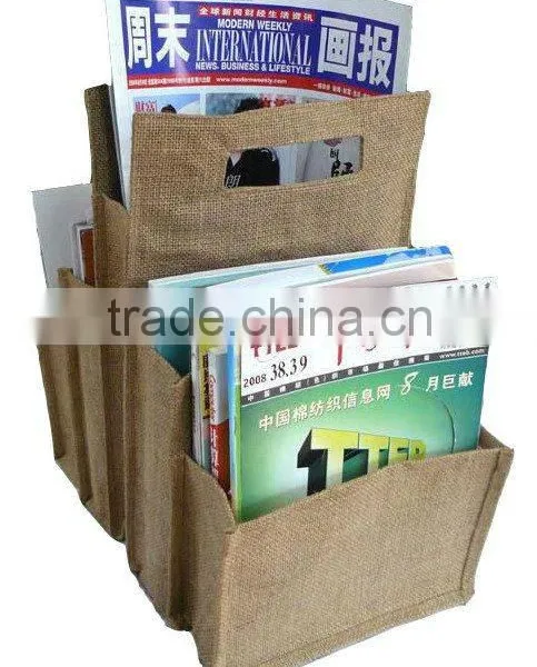 Recycle Jute Bookshelf /jute Bag