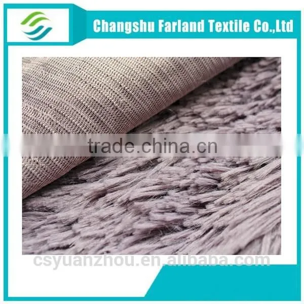 Wholesale Faux Fur Plain Fabric Fulffy photo-4
