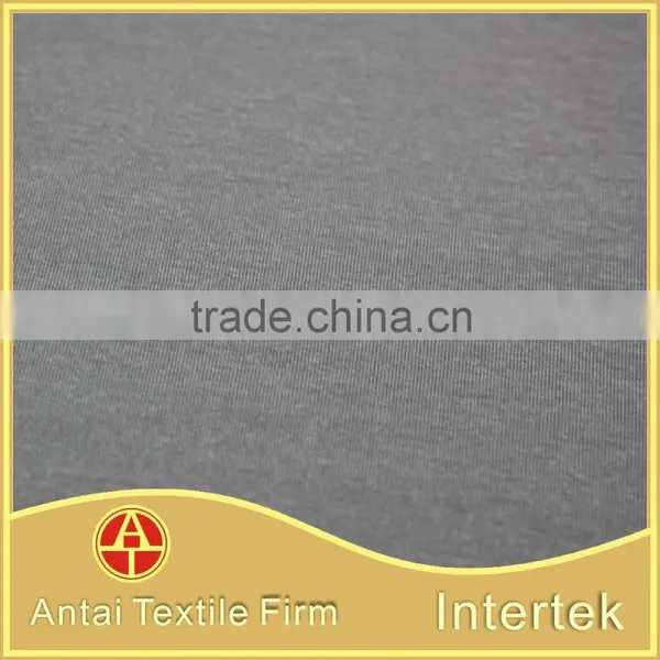 Super Soft and Light Weight Demin Blue Color Nylon Polyester Lycra Melange Fabric for Gym Wear photo-4