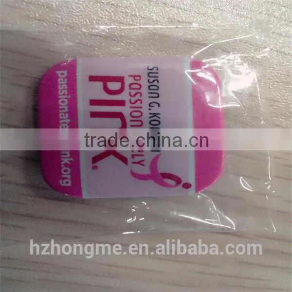 Square Pin Button Badge /Material Button Badge 35mm for 2015 photo-5