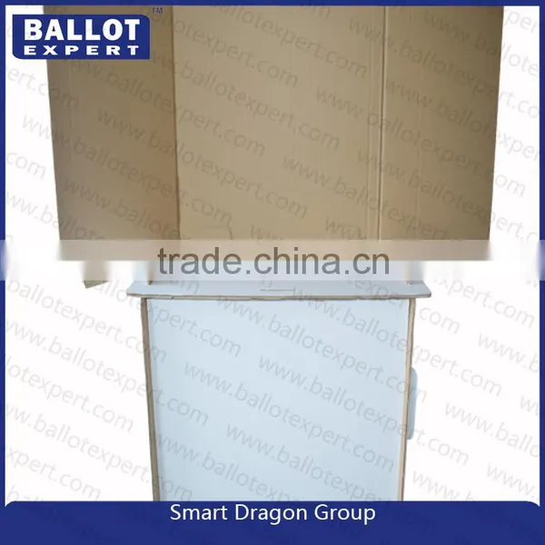 Factory Custom Paint Folding PP Election Exhibition Booth , 2016 Latest Cardboard Design Voting Booth photo-4