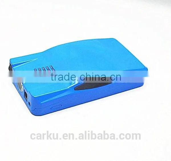 Solid Li-ion Battery Jump Starter With Laptop Power Charge