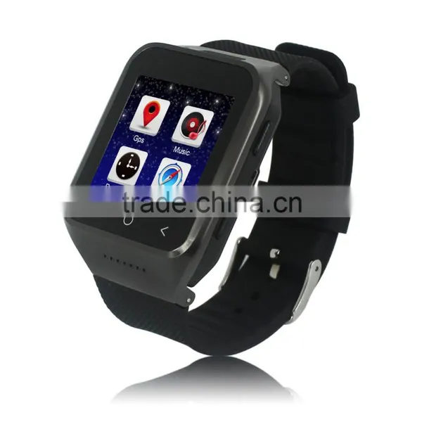 Smart Watch Smartphone Android 4.4 MTK6572 Dual Core 1.5Inch GPS 5.0MP Camera Bluetooth 4.0 2G GSM 3G WCDMA Phone Watch photo-2