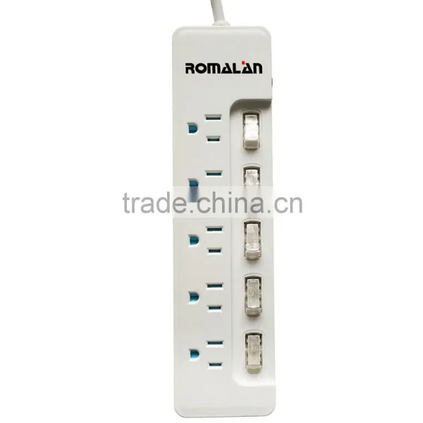 3/4/5/6 Outlets 13a Power Strip Multiple Socket, Usb Power Strip Manufacturer Supplier's Choice photo-3