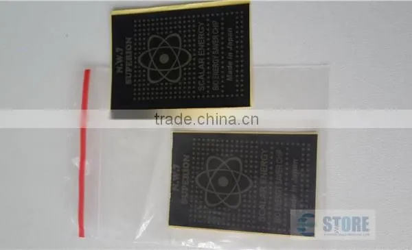 EMR Anti-radiation Mobile Phone Sticker Anion Scalar Energy Saver Chip photo-4