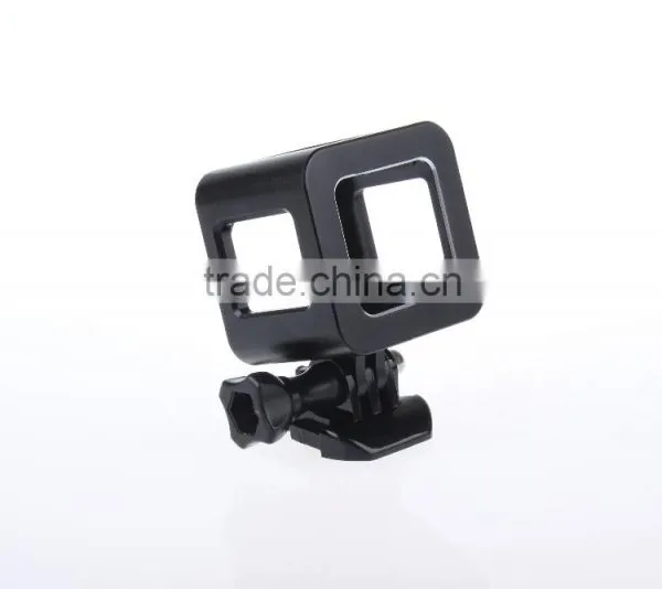 Accessory for Gopro Hero4 Session Aluminium Alloy Frame Housing Mount Case Extension Protector Case for Go Pro Hero 4 Session