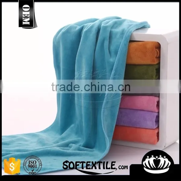 Softextile Durable Various Applique Bath Towel