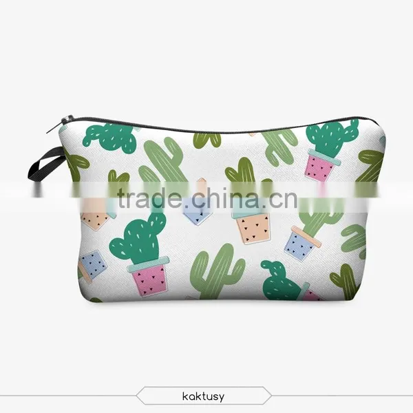 Waterproof Cosmetic Bag 3d Print Cosmetic Bag High Quality Wholesale Travel Makeup Cases With Zippers Pouch Purses Wallets photo-2