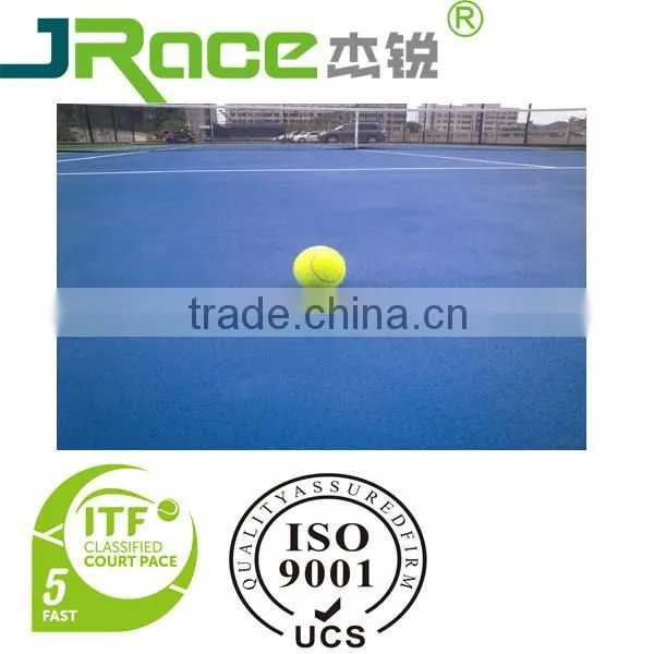 Tennis Court, Silicon PU Sports Court Surface photo-3