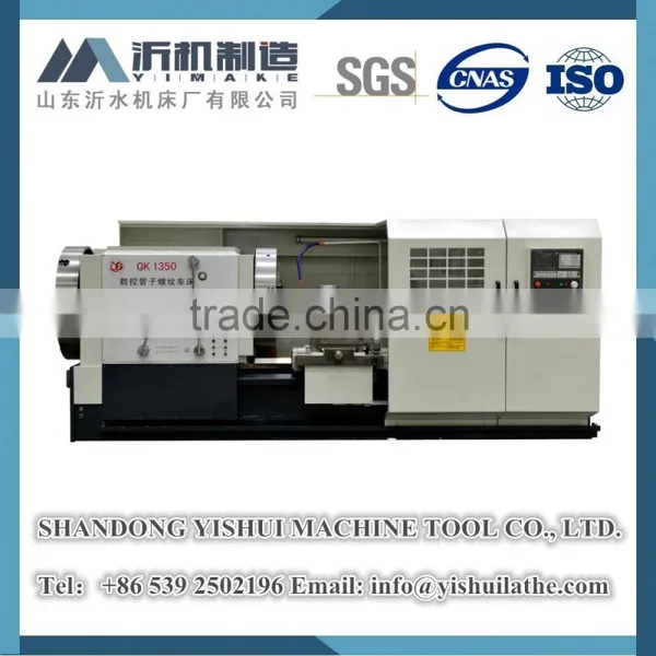 QK1350 CNC Lathe Machine, Professional Metal Lathe for Pipe Processing