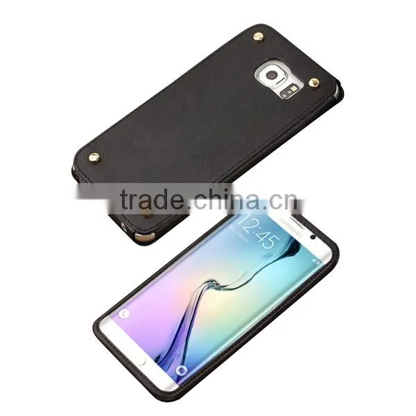 Phone Case Factory Top Leather Case for Samsung Galaxy s6 photo-2