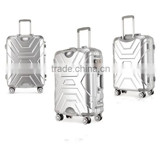 Hot Fashion ABS+PC Aluminum Frame Luggage With Universal Wheel photo-3