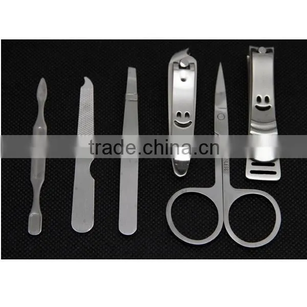 NEW 1SET(6pcs) Nail Care Manicure Pedicure Set Travel Scissors Grooming Kit Tool photo-3