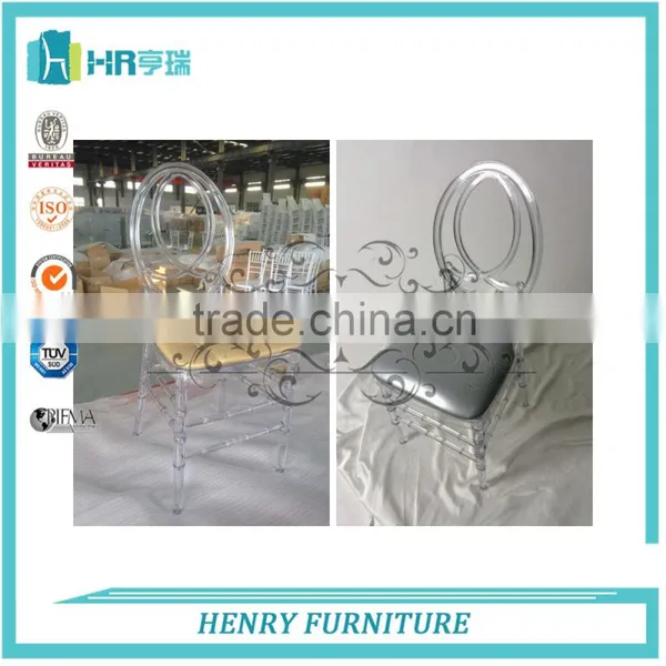Transparent Crystal Resin Royal Chair Crystal Resin Phoenix Chair photo-3