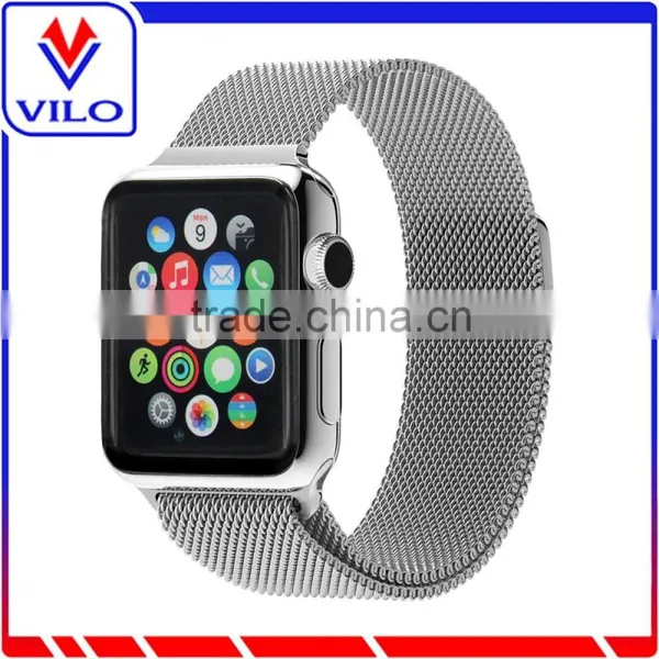 Milanese Loop Watch Band For Apple Watch Stainless Steel Wrist Watch Strap 38mm 42mm photo-2