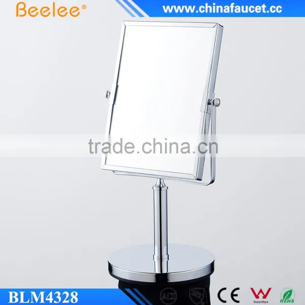 Professional 2 Face Chrome Cosmetic Smart Table Magnifying Mirror photo-2