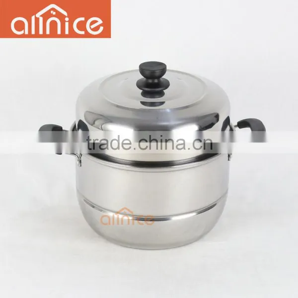 Stainless Steel Double Layer Steamer Pots Made in China photo-2