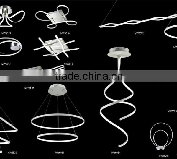Simplism Series LED Ceiling Lamp for Living Room and Decoration