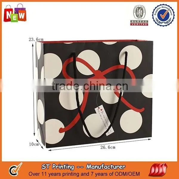 2015 Paper Gift Bags With Natural Rope Handle photo-4