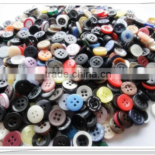 Mix Bright Plastic Resin Color Buttons for Gifts, Craft Making and Scrapbooking,diy Buttons photo-4