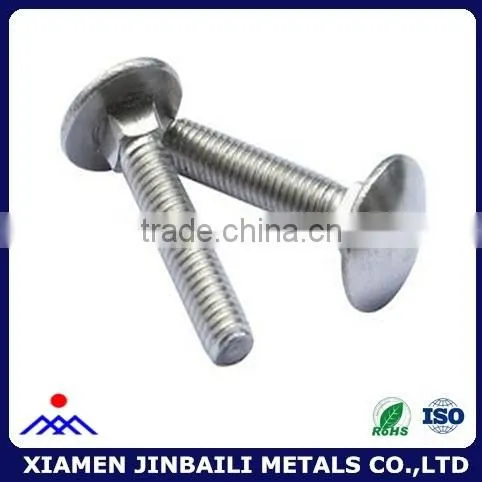High Quality 304 316 Stainless Carriage Bolts photo-2