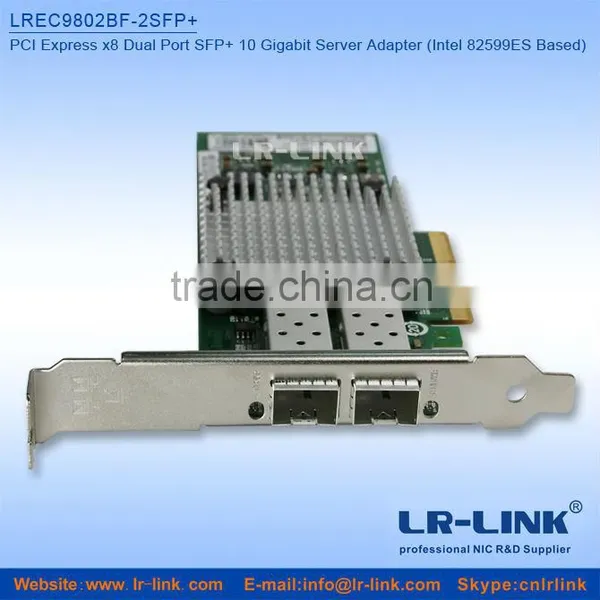 10Gbps Dual Port SFP+ 10GbE Intel 82599 Chipset Network Card photo-2