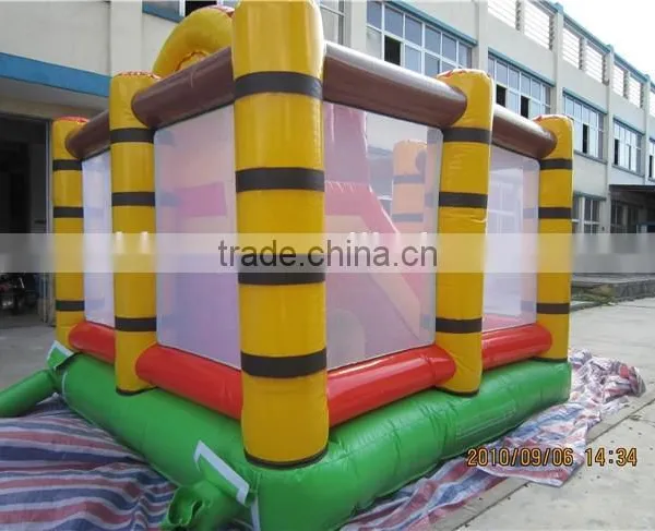 Popular Inflatable Children Bounce House With Slide Inside/new Design Bounce House photo-5