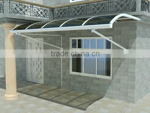 DIY Aluminum and Polycarbonate Door Canopy or Carport photo-4