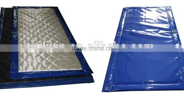 Noise Barrier on Temporary Fencing Panel