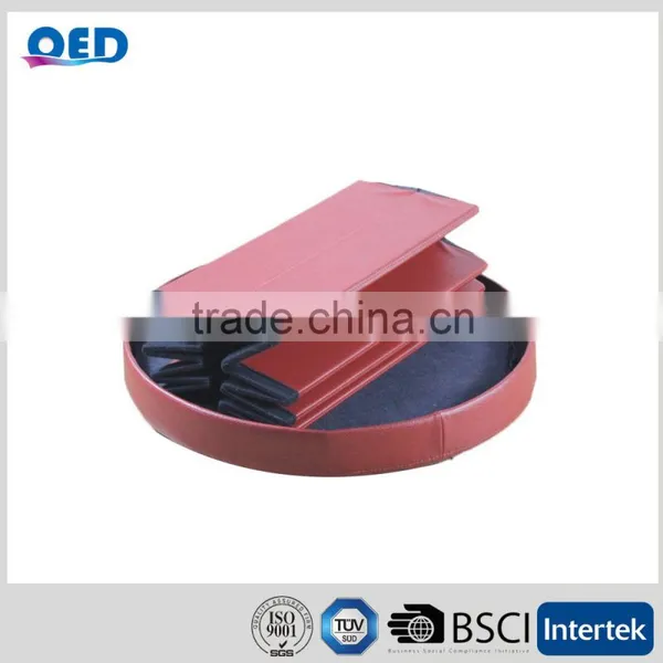 Portable Patterned Lid Ottoman Storage Box photo-4