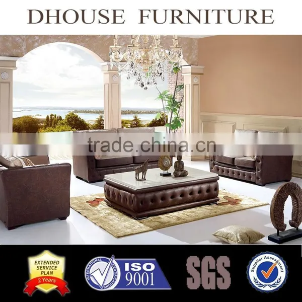 Italian Home Furniture New Classic Fabric Sofa Set AL025