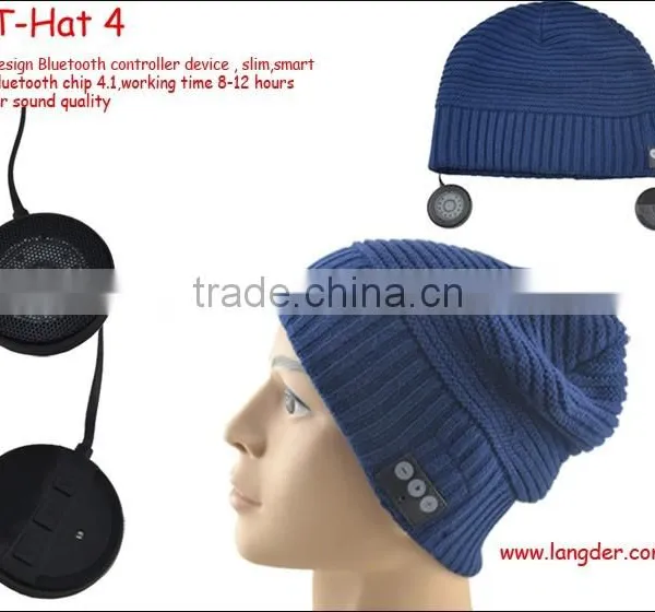Wireless Bluetooth Beanie Hat Headphone Headset Music Audio Cap for Women Men With Speaker & Mic Hands Free Outdoor... photo-4