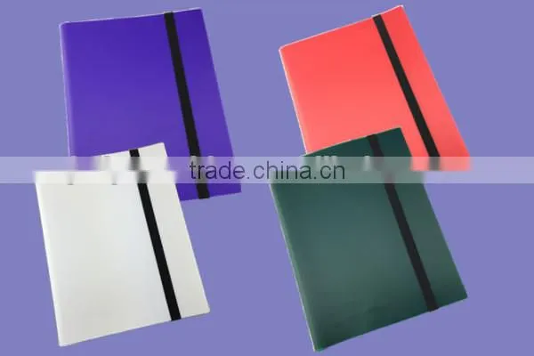 OEM Customized Card Album Binder With 9 Pocket PP Porfolios Dongguan Factory Quality Choice