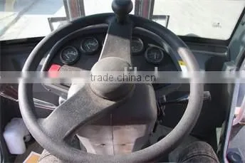 China Forklift 5.5 Ton Terrain Forklift With Euro3 Engine and Hydraulic Transmission photo-6
