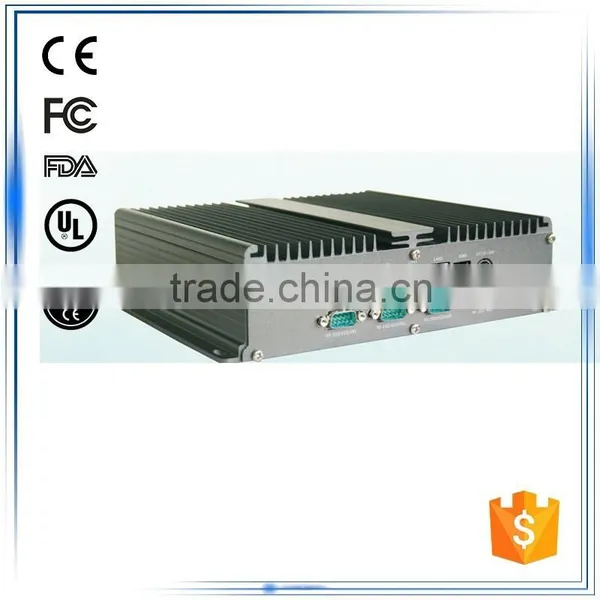 Intel Core I5-3320M CPU 2*LAN 6*USB 6*COM 1*H DMI 1*VGA Fanless Mini pc Industrial Computer photo-2