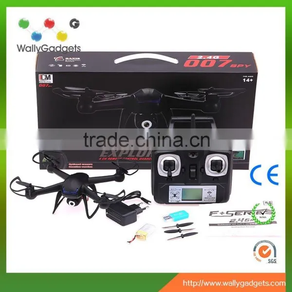 Lowest Price 3D Rolls 2.4G 4CH 4AXIS With Gyro Black Quadcopter JD007 With 200W Piexl Camera photo-5