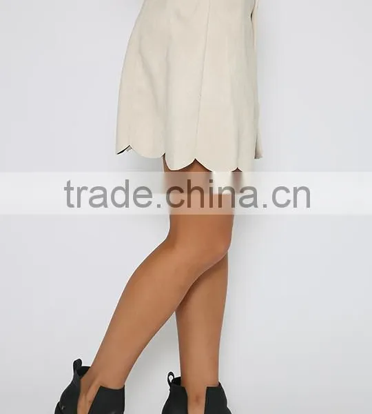 Sexy High Waist Wave Trim Pants photo-2