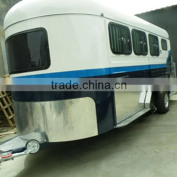 [2014 Hot]Angle Load Deluxe 3 Horse Trailer photo-5
