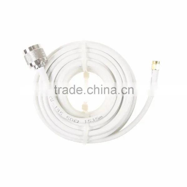 10 Meters 50-5D White Communication Cable With 1 N-Male and 1 SMA Connector photo-4