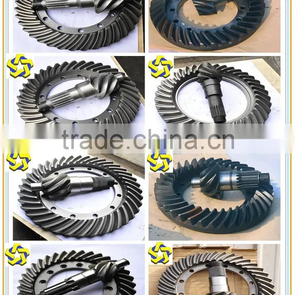 Liugong 5 Ton Wheel Loader Spare Parts 50C Spiral Bevel Gear Crown Gear 8/37 Bevel Gear Construction Machinery Parts Gears photo-2