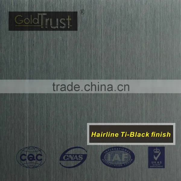 SUS hairline stainless steel decorative cladding plate