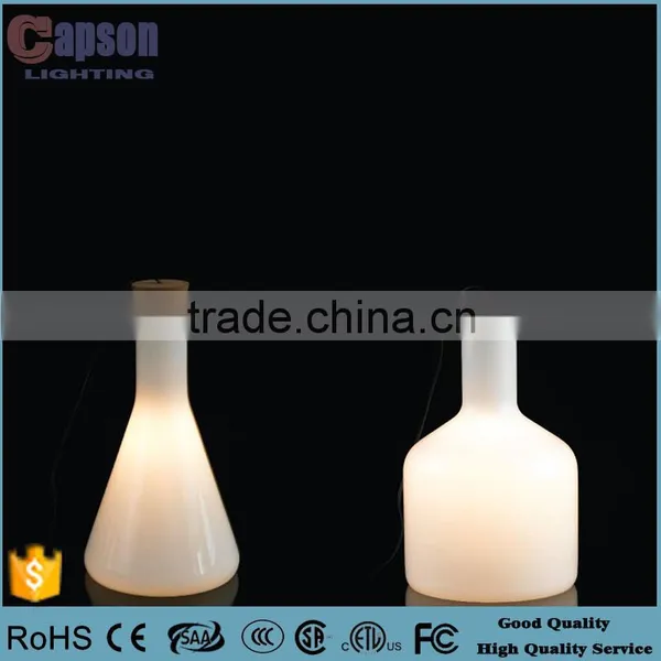 RoSH CE 110-220V White Glass Table Lamp; Glass Table Lamp photo-2