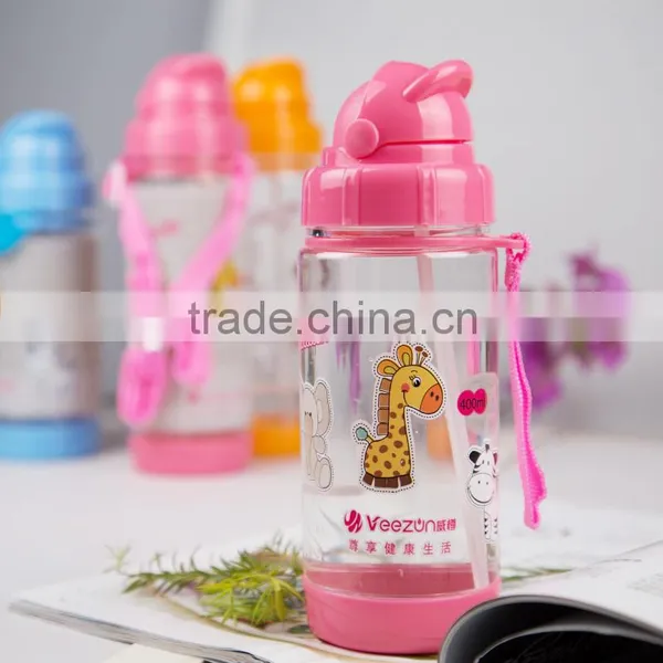 BPA Free SGS Cartoon Plastic Tritan Water Bottle for Kids